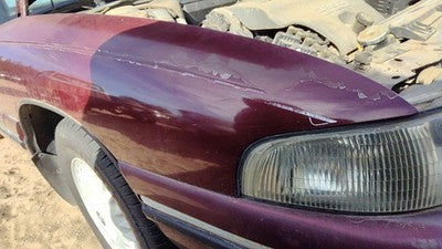 1997-1999 Buick Lesabre Passenger Right Front Fender Oem 51B Bordeaux Red