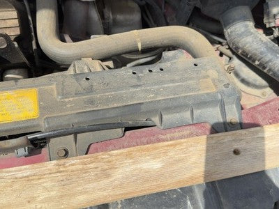 1986-1989 Olds 88 Top Plastic Cover Above Radiator Support Sight Shield Oem