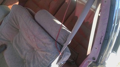 1978 Buick Regal Driver Left Front Seat Belt Retractor Oem Shoulder Red