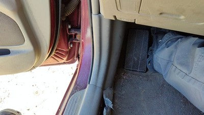2002 Toyota Camry Driver Left Lower Kick Trim Panel Oem Taupe 43