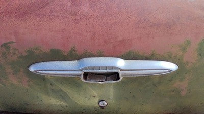 1953 Chevy Bel Air 150 Sedan Trunk Emblem Oem Chrome Badge Back