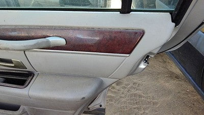 03 Lincoln Town Car Passenger Right Rear Door Trim Panel With Switches Back Gray