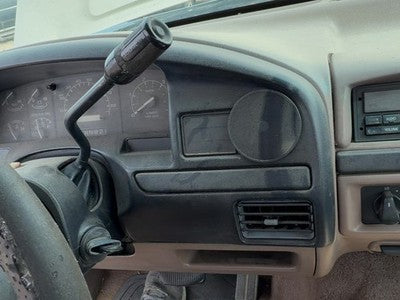 92-97 Ford F250 Trim Bezel Around Speedometer Oem Dash Surround Panel Brown Rk