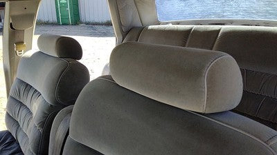 1985 Mercury Grand Marquis Pair Of Front Headrests Oem Left Right Set Seat