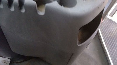 2000-2002 Ford Van E450 Complete Center Console Dog House Assembly Oem Gray X2