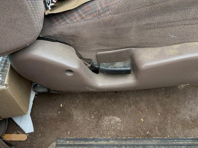 97 Ford F250 Passenger Right Side Power Seat Switch With Trim Panel Oem Brown Rk