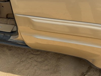 04-07 Rainier Driver Left Rear Moulding From Door Back Trim Strip Cashmere 15U