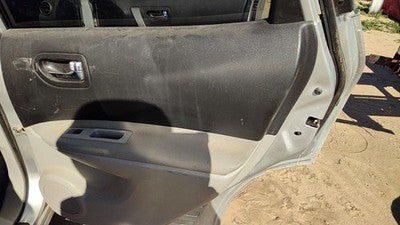 08-15 Rogue Passenger Right Rear Inside Door Trim Panel Wth Switches Back Gray K