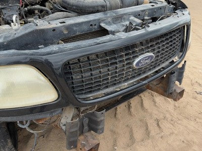 1999-2002 Ford Expedition Front Grille Assembly Oem Black Xl1Z8200Bad