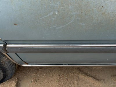 1986 Olds 88 Passenger Right Rear Moulding From Door Oem Back Trim Strip