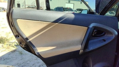 2011 Toyota Rav-4 Driver Left Rear Door Trim Panel With Switches Back Sand Beige