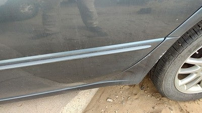99-04 Chrysler 300M Driver Left Rear Moulding From Door Back Trim Strip Blue Pbq