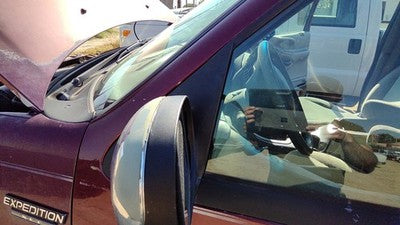 1997 Ford Expedition Driver Left Side Mirror Door Mounted Oem F75z17683aab