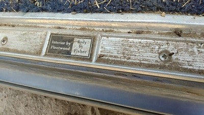 1984 Deville Sedan Sill Step Plate Set Of 4 Front Rear Left Right Oem