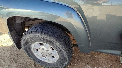04-12 Gmc Canyon Passenger Right Rear Wheel Flare Moulding Back Stealth Gray 46U