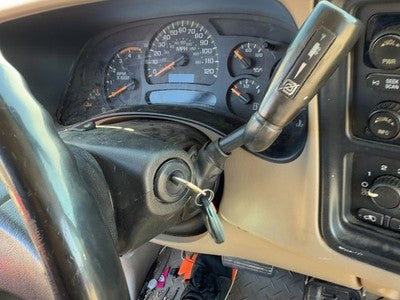 2003-2007 Chevy Silverado 2500 Steering Column Assembly Oem 6.6L Tan 52D