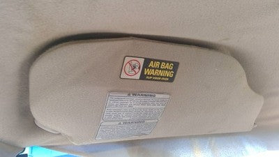 1999 F250 Super Duty Driver Left Sun Visor Oem