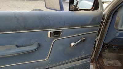 1987 Ford Ranger Driver Left Front Door Trim Panel Manual Blue