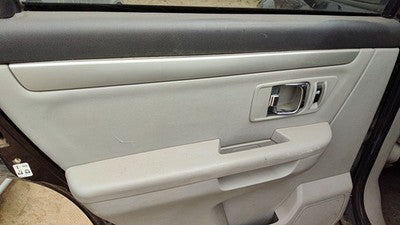 07-09 Grand Vitara Xl-7 Driver Left Rear Door Trim Panel With Switches Back Gray