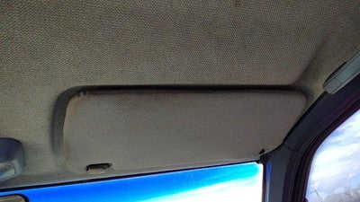 1995 Nissan Pathfinder Passenger Right Sun Visor Oem Blue