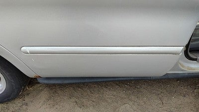 97 Ford Taurus Passenger Right Rear Moulding From Door Back Trim Strip Silver Ts