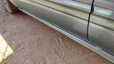 00-04 Lesabre Buick Driver Left Lower Rocker Panel Moulding Side Skirt Blue