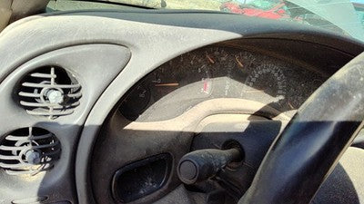 00-05 Bonneville Trim Bezel Around Speedometer Dash Surround Panel Pewter 932