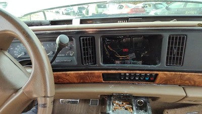 1994 Buick Park Ave Trim Bezel Around Radio Surround Dash Panel Oem Tan 25629620