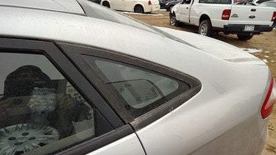 11-19 Ford Fiesta Driver Left Rear Quarter Glass Back Side Window Oem