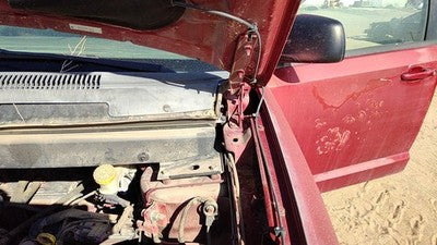 2009-2020 Dodge Journey Driver Left Hood Hinge Assembly Oem Inferno Red Prh