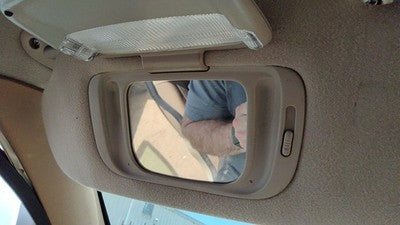 2000 Chrysler Town & Country Driver Left Sun Visor Oem Tan 0Rf33Tl2Aa
