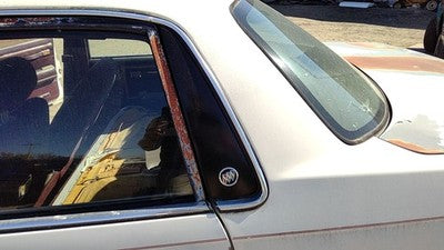 1989 Buick Century Driver Left Rear Moulding On Quarter Panel Oem Behind Window