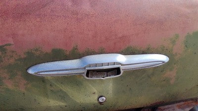 1953 Chevy Bel Air 150 Sedan Trunk Emblem Oem Chrome Badge Back