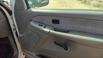 99-02 Silverado 1500 Passenger Front Door Trim Panel With Switches Gray 92D
