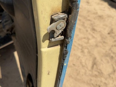 1971 Vw Super Beetle Passenger Right Front Door Latch With Rods/Cables Oem