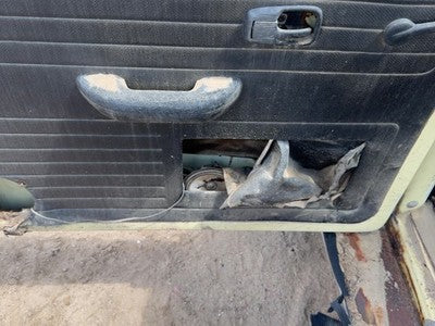 1971 Vw Super Beetle Driver Left Front Door Trim Panel