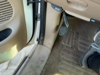 1999 Ford F150 Driver Left Lower Kick Trim Panel Oem Tan Ex