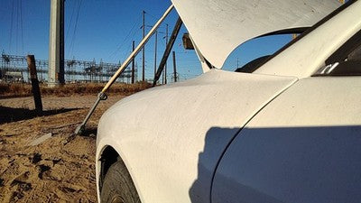 2000-2007 Ford Taurus Driver Left Front Fender Oem White Hail Yf1z16006aa