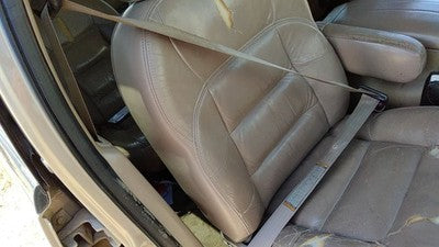 1998 Lincoln Navigator Passenger Right Front Seat Belt Retractor Shoulder Tan Kx