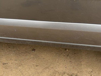 05-09 Legacy Outback Driver Left Front Lower Moulding From Door Oem Silver Slq