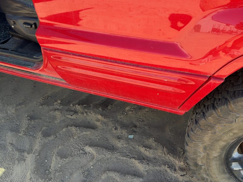 1999-2004 Jeep Grand Cherokee Rear Door Moulding LH