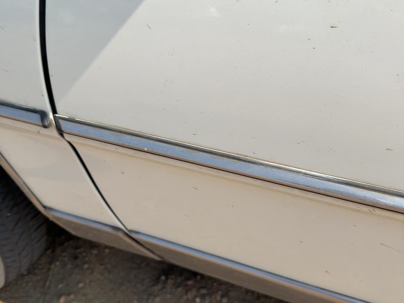 1986 Oldsmobile Ninety-eight (80 & Up) Front Door Moulding LH