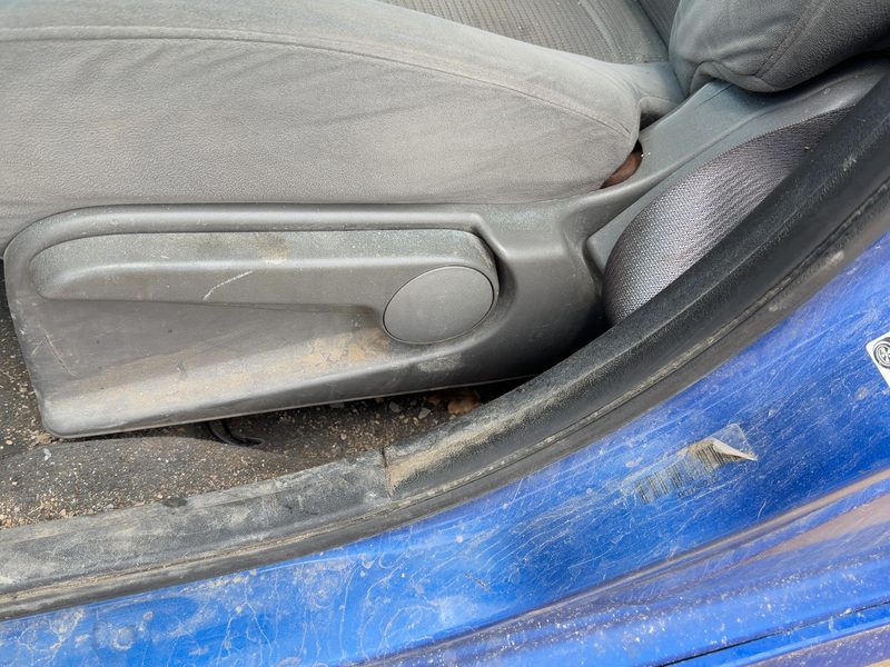 2012 Nissan Sentra Seat Track LH