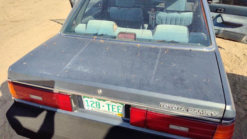 1983-1986 Toyota Camry Trunk/Decklid/Hatch/Tailgate