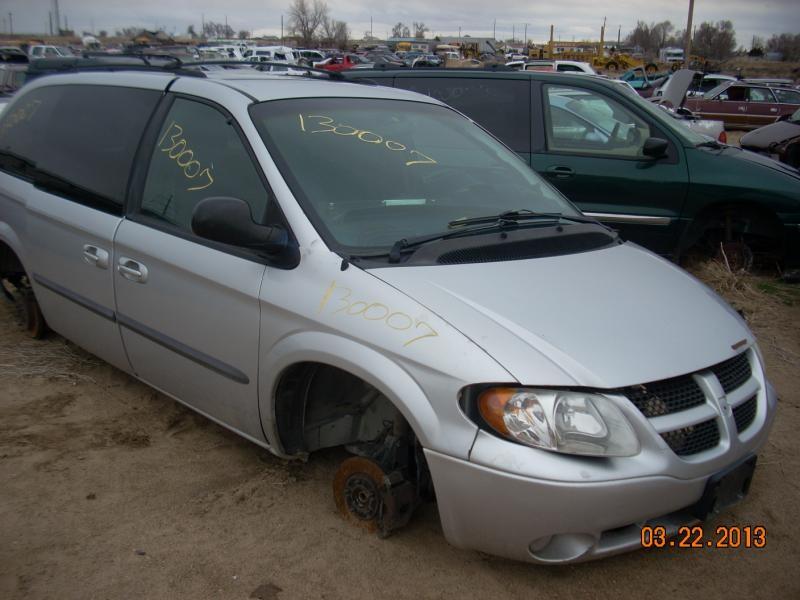 2001-2003 Dodge Caravan Front Door Glass/Window LH