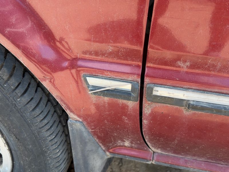 1987 Nissan Maxima Fender Moulding LH