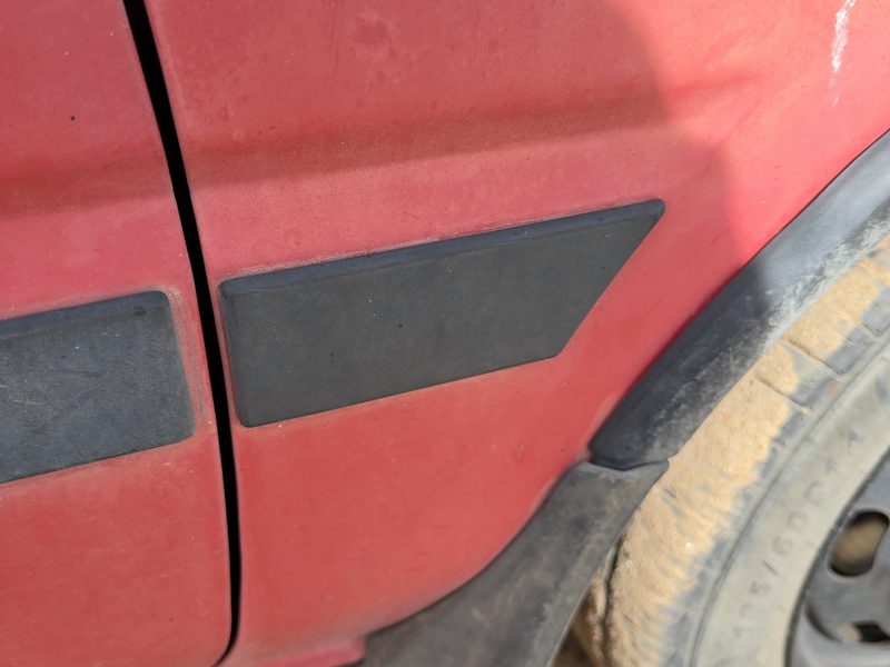1988 Toyota FX (includes Fx16) Fender Moulding RH