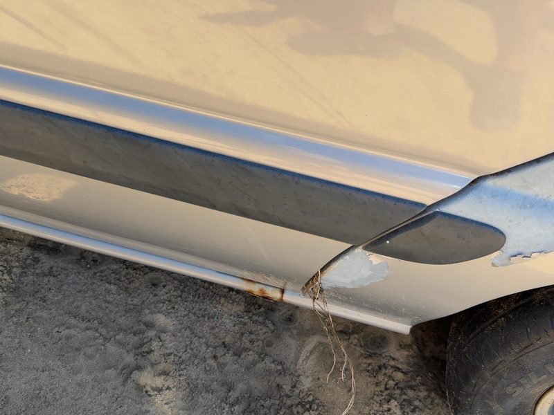 2000 Chevrolet Venture Rear Door Moulding LH