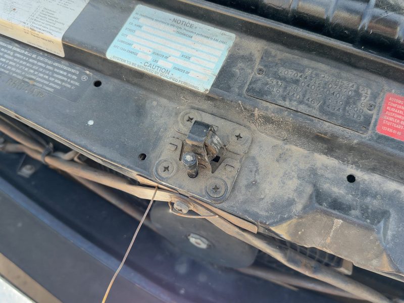 1974-1989 Mercedes 450 Radiator Support