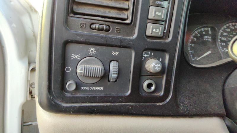 1999-2002 Chevy/gmc Suburban 1500 Series Headlight Switch (Dash Mtd)
